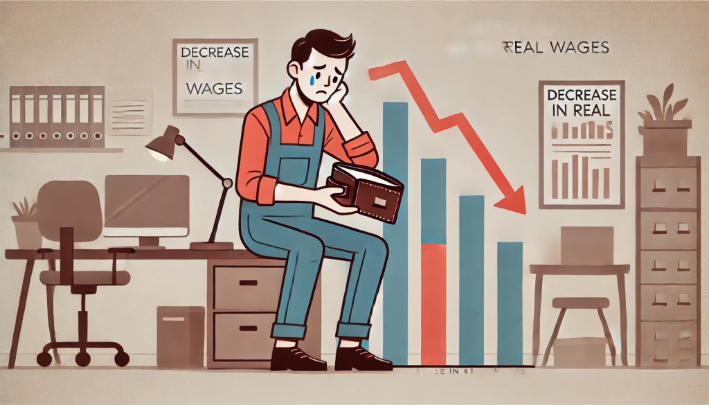 26ヶ月連続：日本の実質賃金がなぜ減少しているのか